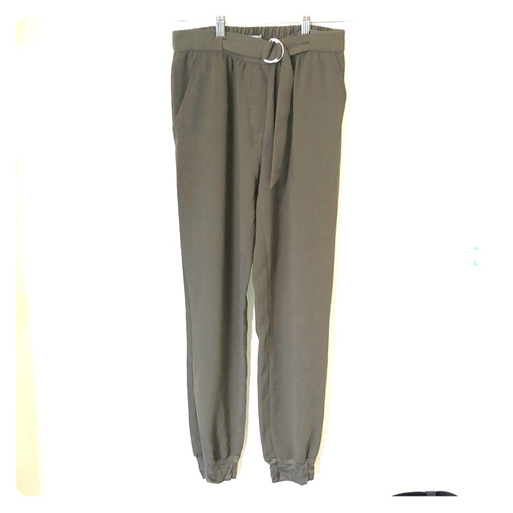 Olive green pants